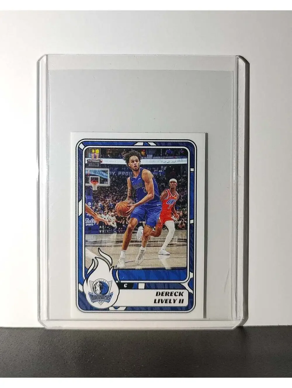Dereck Lively II Rookie 2024-25 Panini NBA #298 Sticker Card Dallas Mavericks